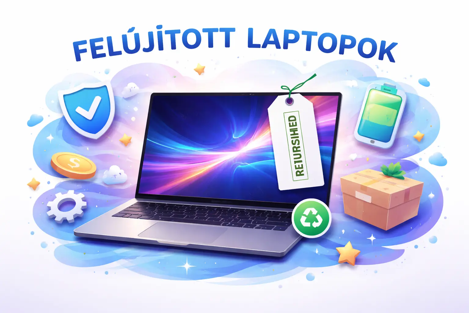 Felújított laptop