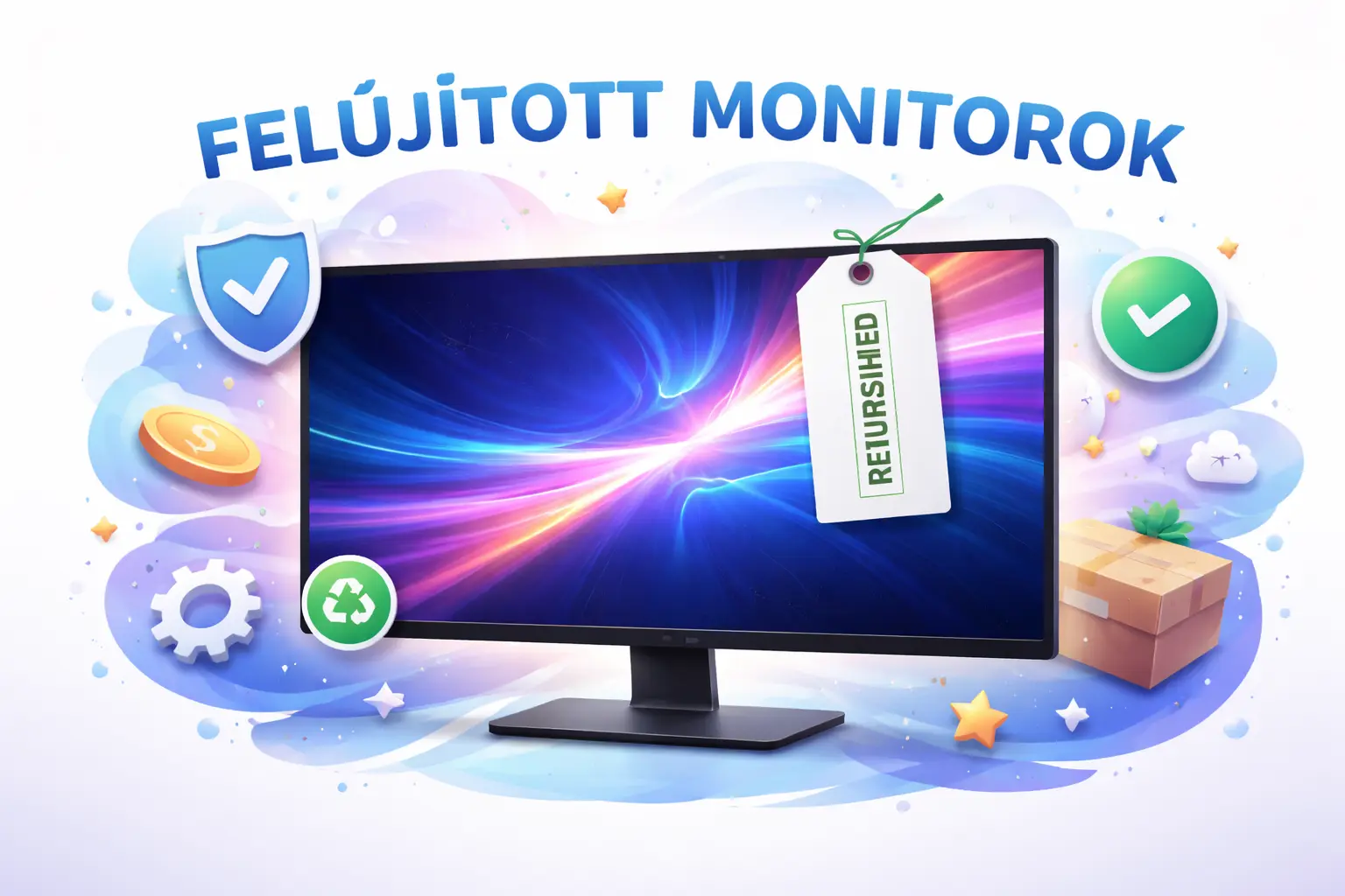 Felújított monitor