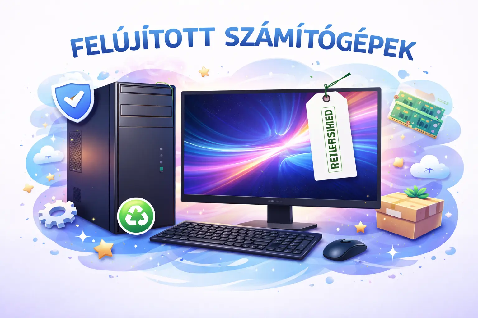 Felújított számítógép